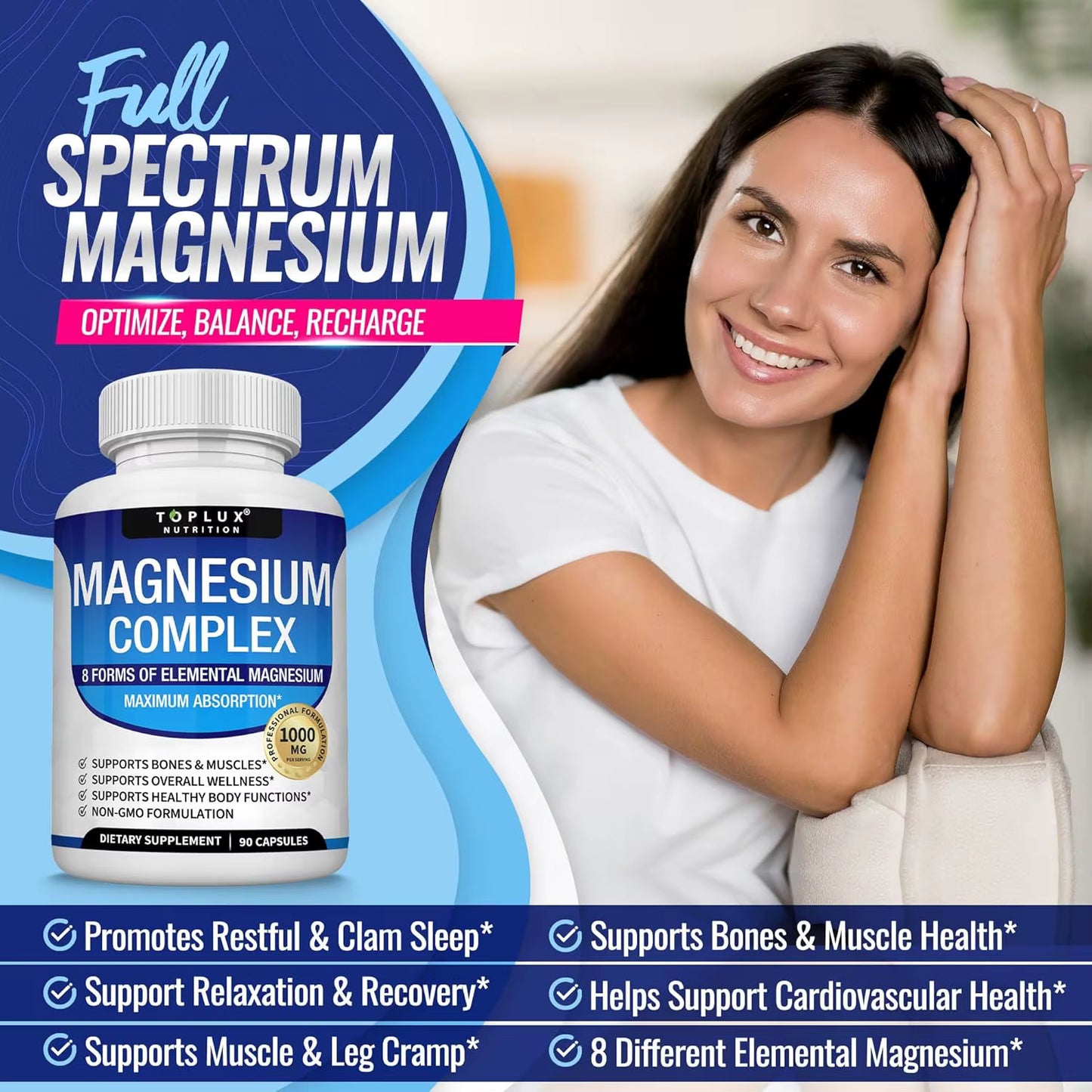 SUPLEMENTO COMPLEJO DE MAGNESIO