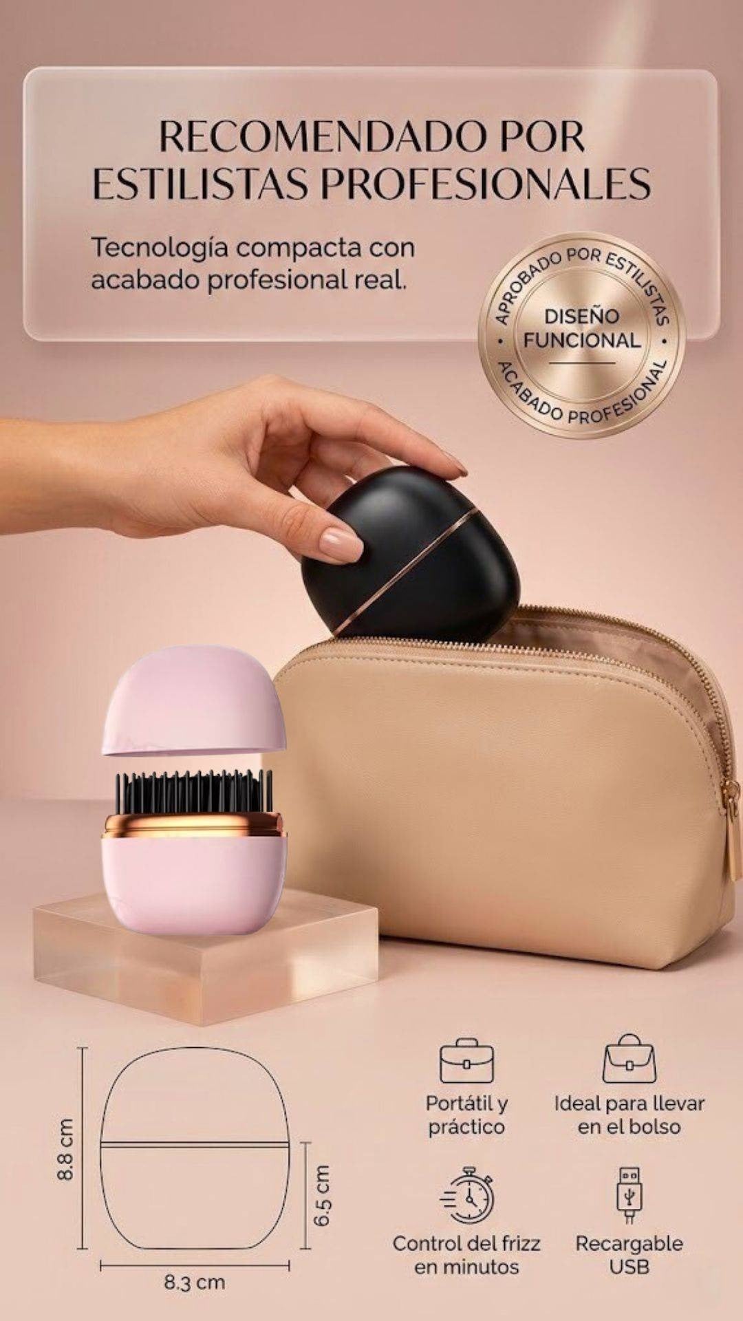 PEINE ALISADOR PARA CABELLO