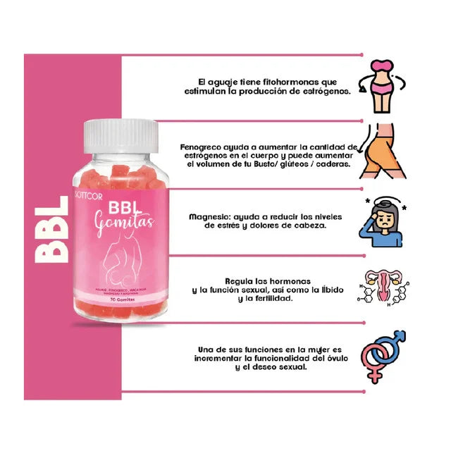 Gomitas naturales BBL
