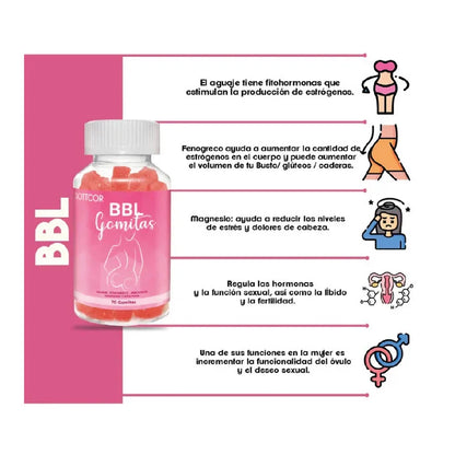 Gomitas naturales BBL