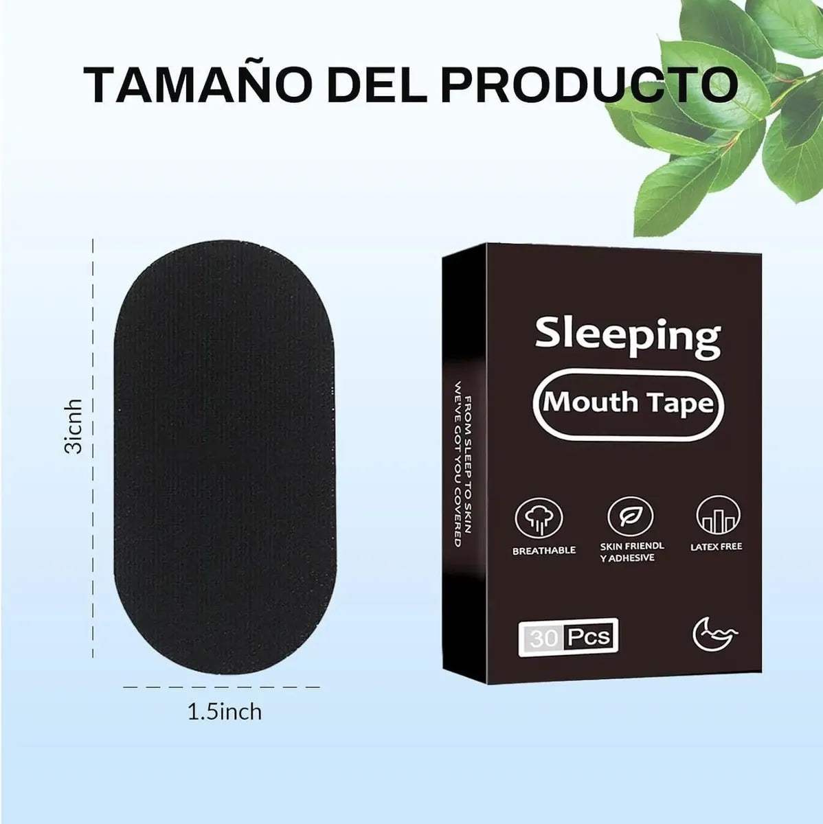 CINTA ATIRRONQUIDOS PARA DORMIR